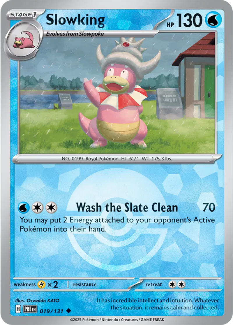 Slowking Poke ball Holo