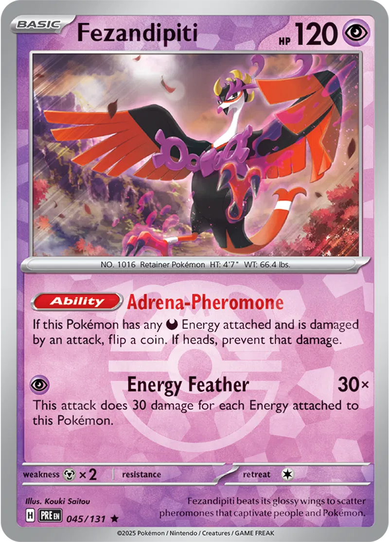 Fezandipiti Master Ball Holo