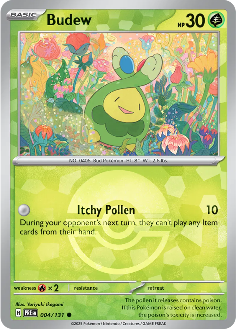 Budew Poke ball Holo