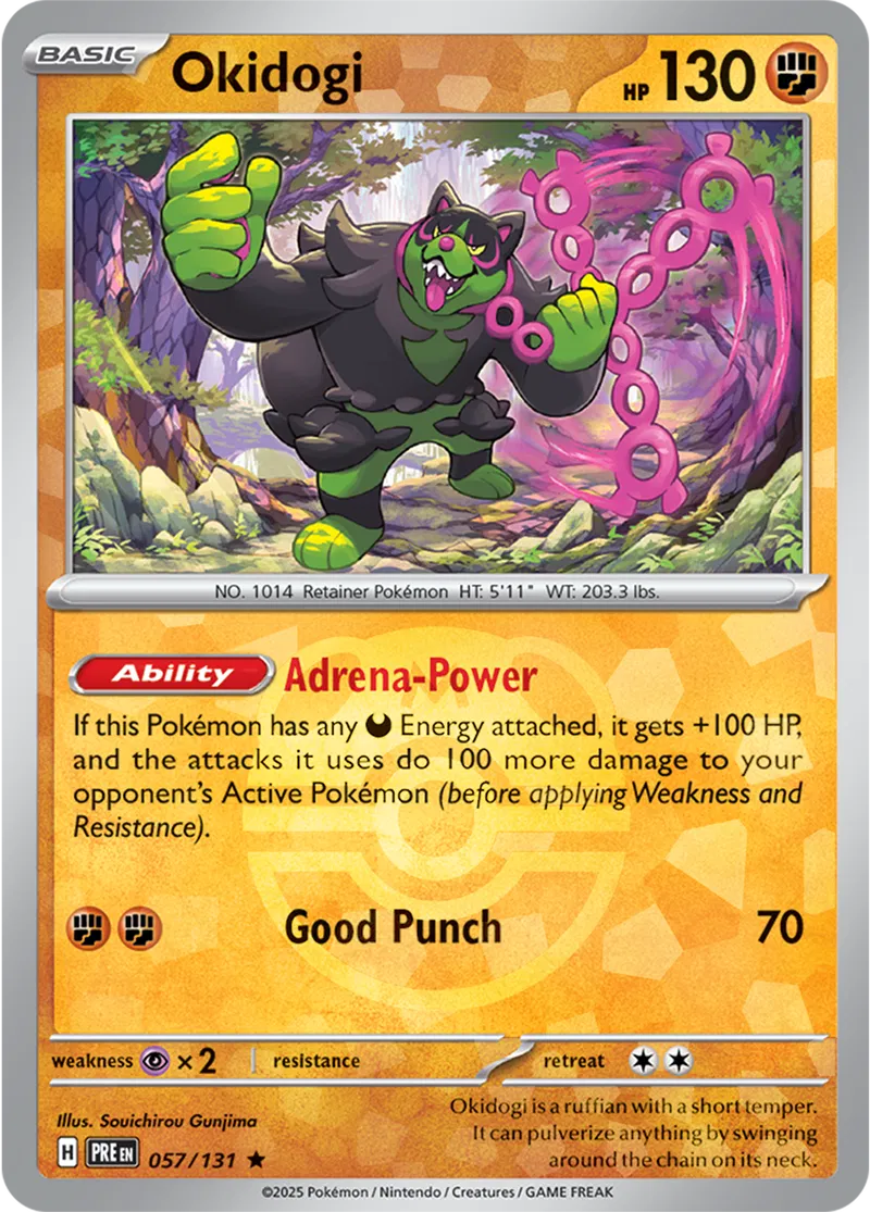 Okidogi Master Ball Holo