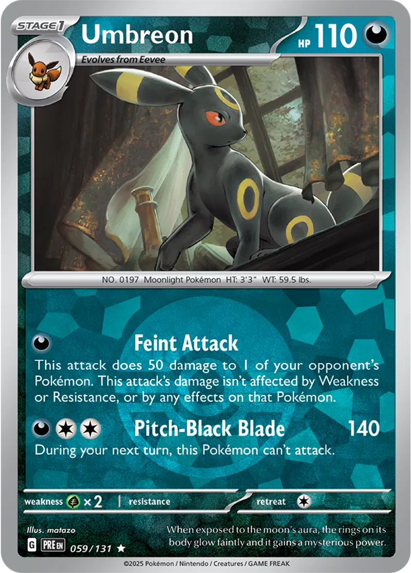 Umbreon Poke ball Holo