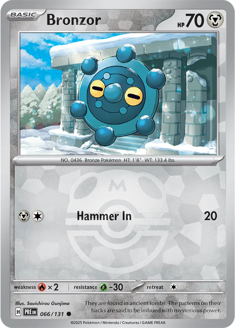 Bronzor Master Ball Holo
