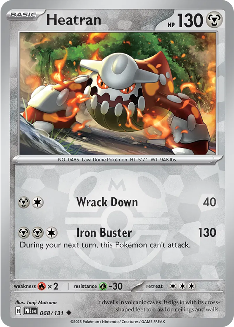 Heatran Master Ball Holo