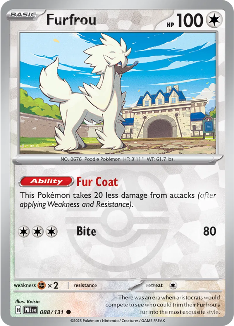 Furfrou Master Ball Holo