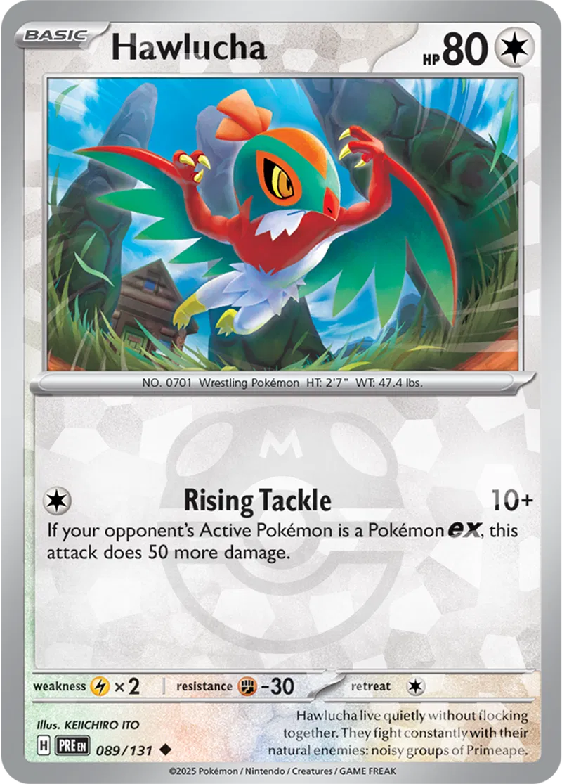 Hawlucha Master Ball Holo