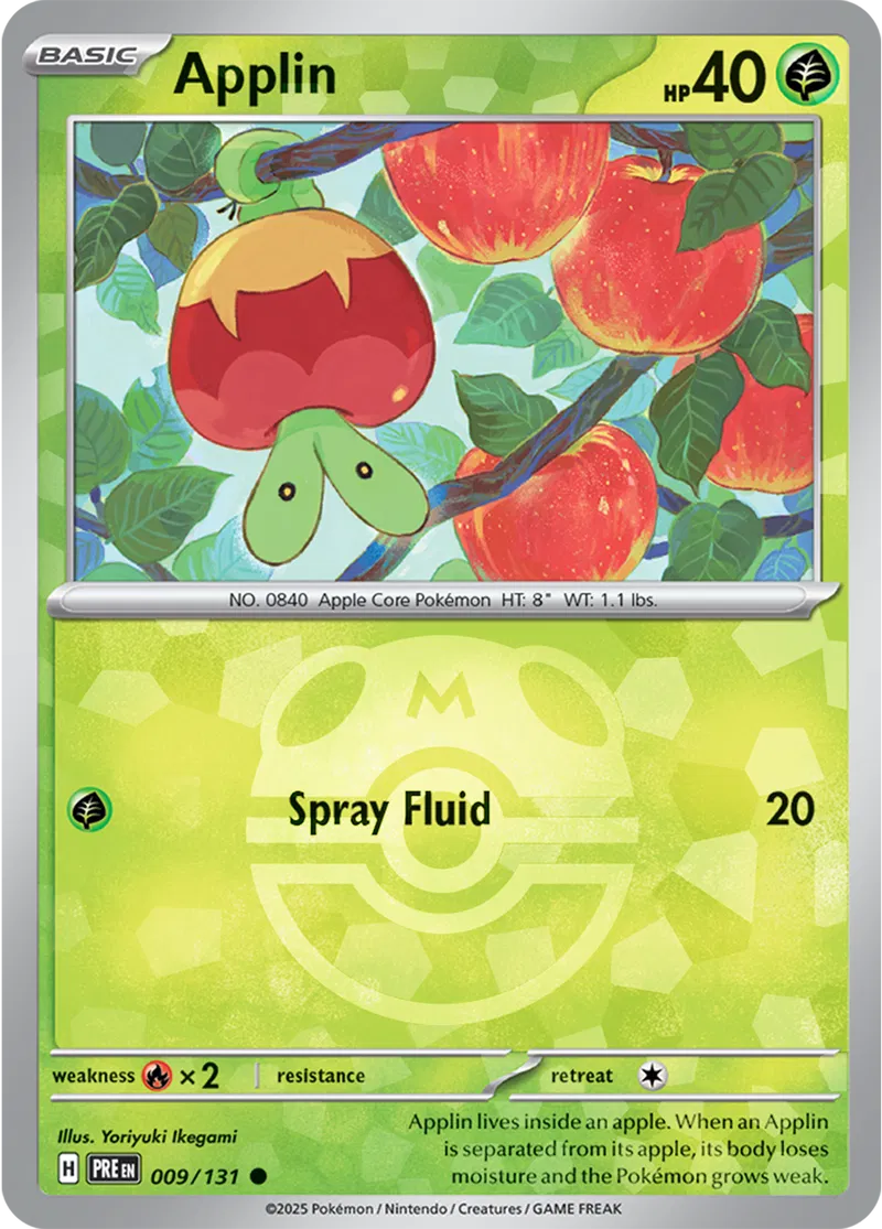 Applin Master Ball Holo