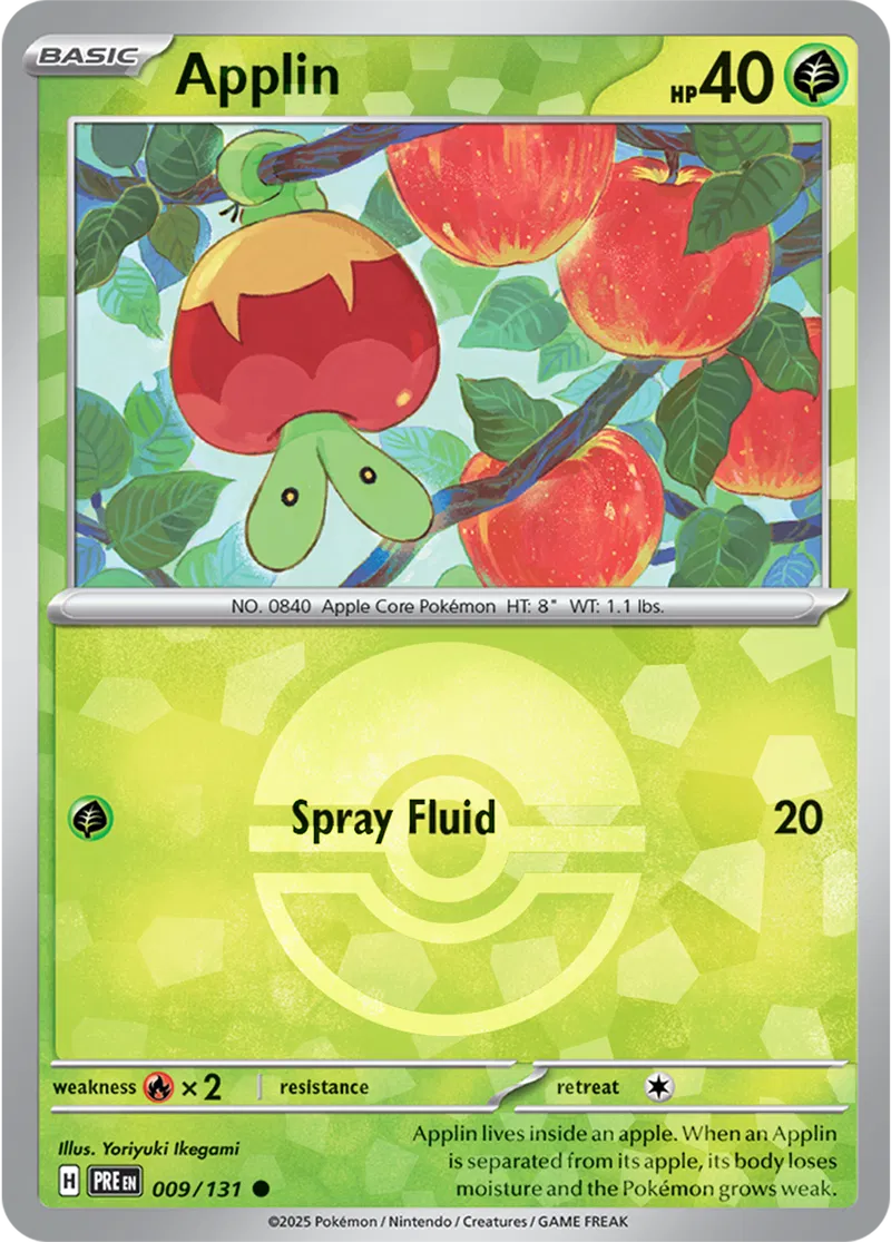 Applin Poke ball Holo