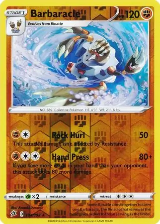 Barbaracle Reverse Holo