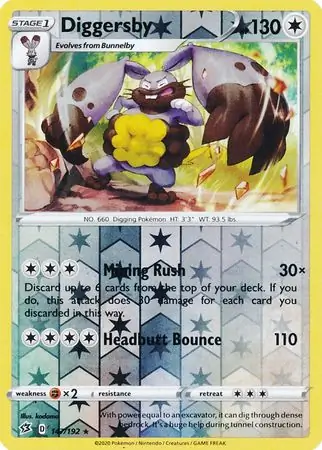 Diggersby Reverse Holo