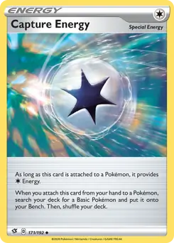 Capture Energy Pokemon card from Rebel Clash