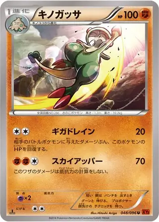 Breloom Pokemon card from Rising Fist