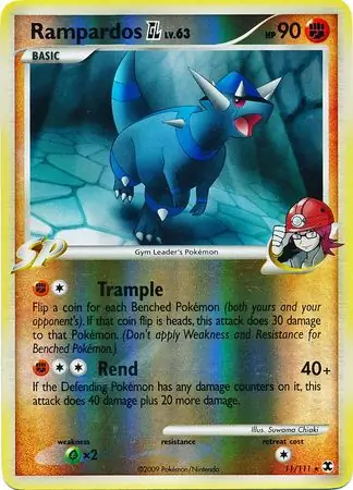 Rampardos GL Reverse Holo