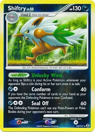 Shiftry Reverse Holo