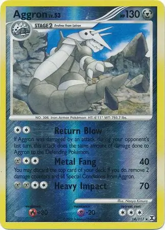 Aggron Reverse Holo