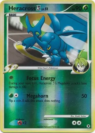 Heracross E4 Reverse Holo