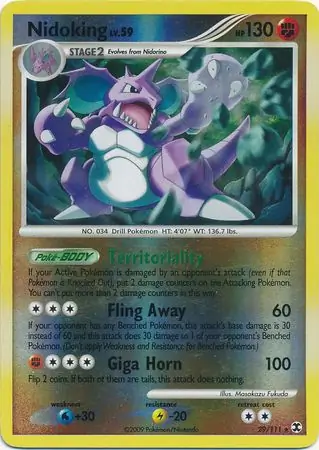 Nidoking Reverse Holo