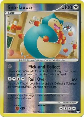 Snorlax Reverse Holo
