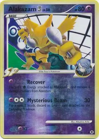 Alakazam E4 Reverse Holo
