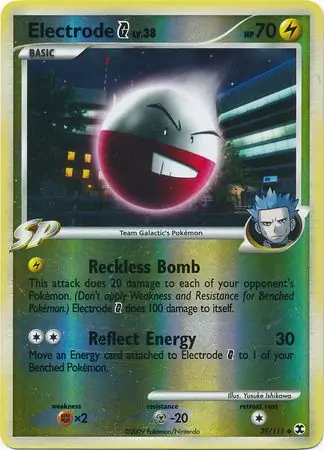 Electrode G Reverse Holo