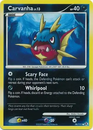 Carvanha Reverse Holo