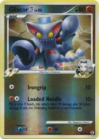Gliscor E4 Reverse Holo