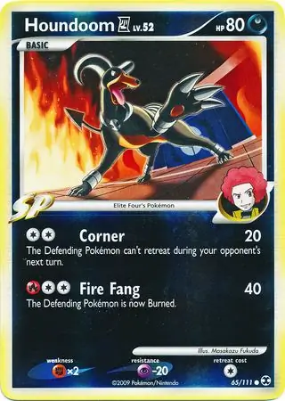 Houndoom E4 Reverse Holo