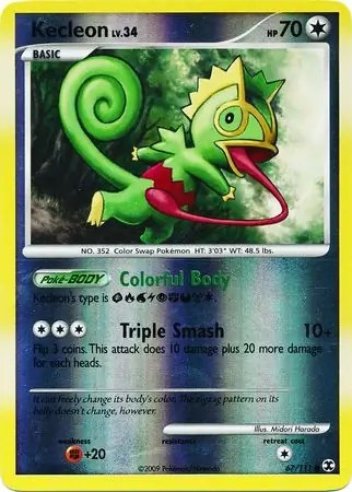 Kecleon Reverse Holo