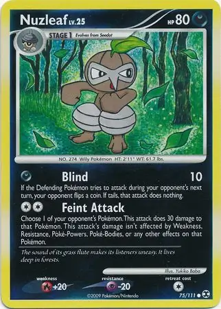 Nuzleaf Reverse Holo