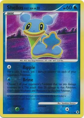 Shellos East Sea Reverse Holo