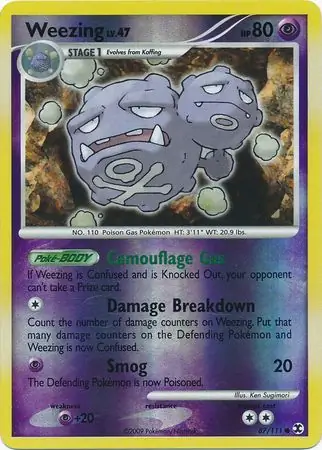 Weezing Reverse Holo