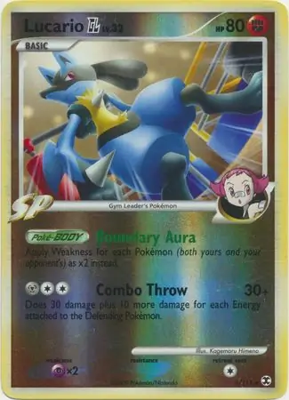 Lucario GL Reverse Holo