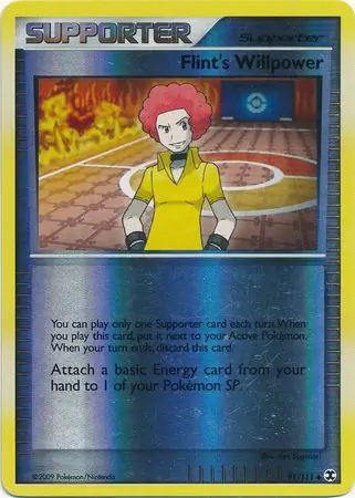 Flint's Willpower Reverse Holo