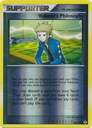 Volkner's Philosophy Reverse Holo