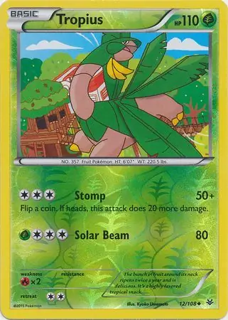 Tropius Reverse Holo