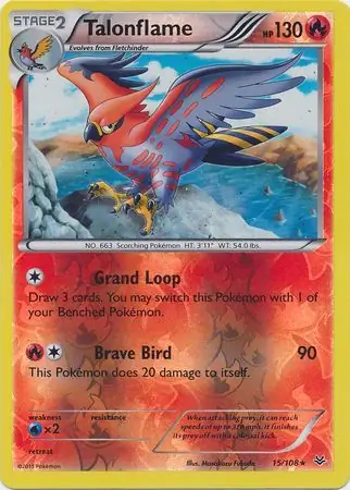 Talonflame Reverse Holo