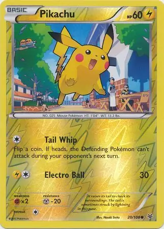 Pikachu Reverse Holo