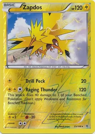 Zapdos Reverse Holo