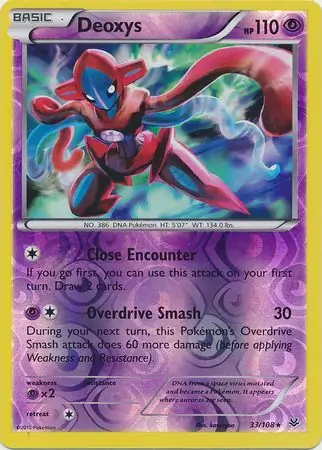 Deoxys Reverse Holo