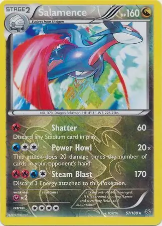 Salamence Reverse Holo