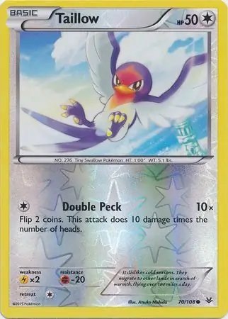 Taillow Reverse Holo