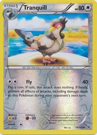 Tranquill Reverse Holo