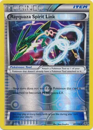 Rayquaza Spirit Link Reverse Holo