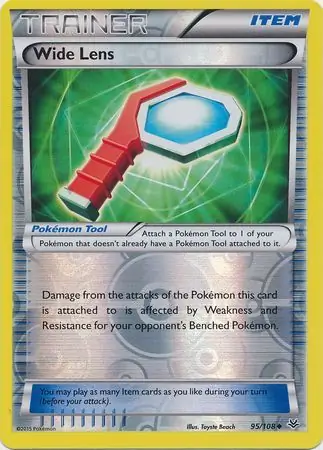 Wide Lens Reverse Holo
