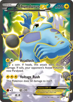 Full Art Thundurus EX