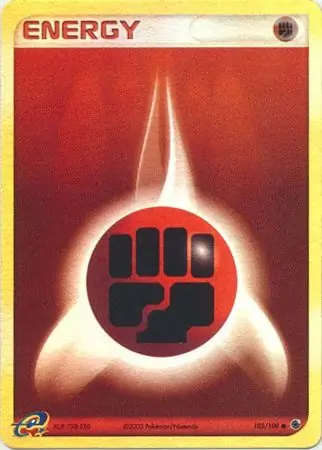 Fighting Energy Reverse Holo