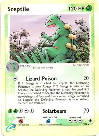 Sceptile Reverse Holo