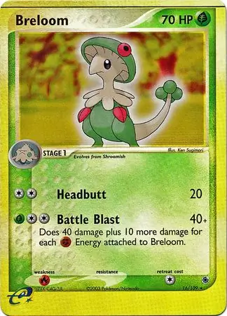 Breloom Reverse Holo