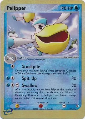 Pelipper Reverse Holo