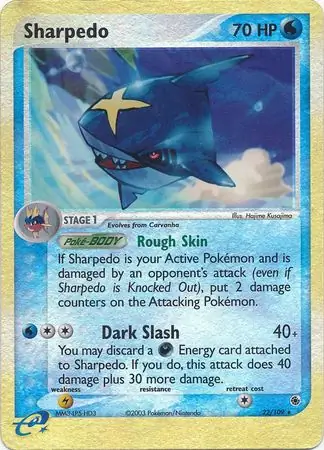 Sharpedo Reverse Holo