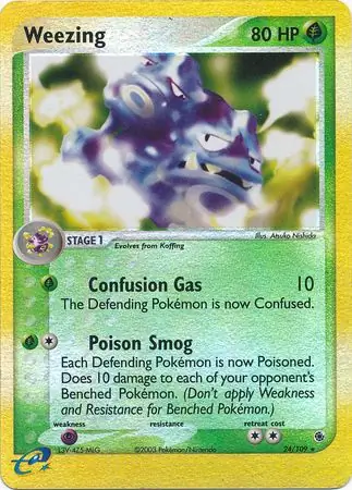 Weezing Reverse Holo